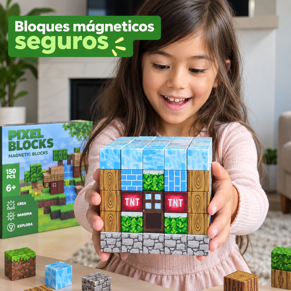 Bloques Magnéticos de MINECRAFT